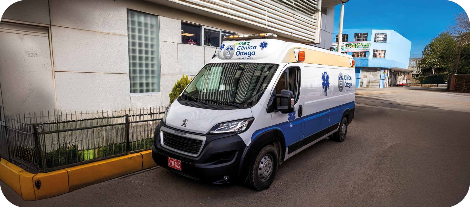Alquiler de ambulancias Tipo II y Tipo III en Huancayo - Clínica Ortega
