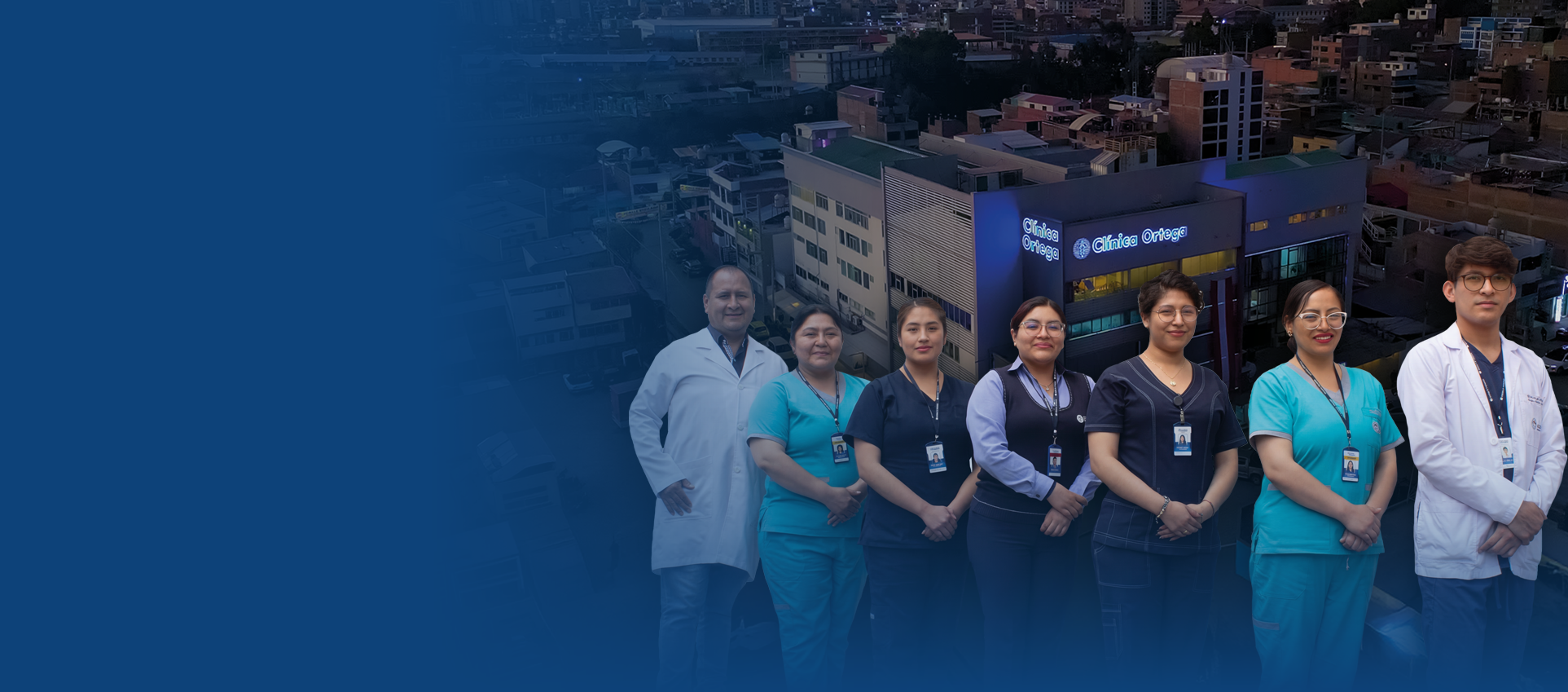 Equipo de Salud Ocupacional de Clínica Ortega en Huancayo